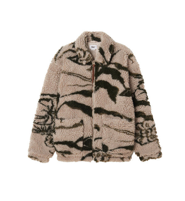  「【OBEY】MUSHROOM SHERPA JACKET」|その他|グレー