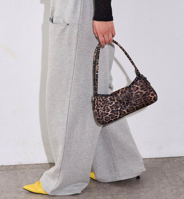  「 【2way/ハンド・ショルダー】レオパードショルダーバッグ」|ショルダー・メッセンジャー|