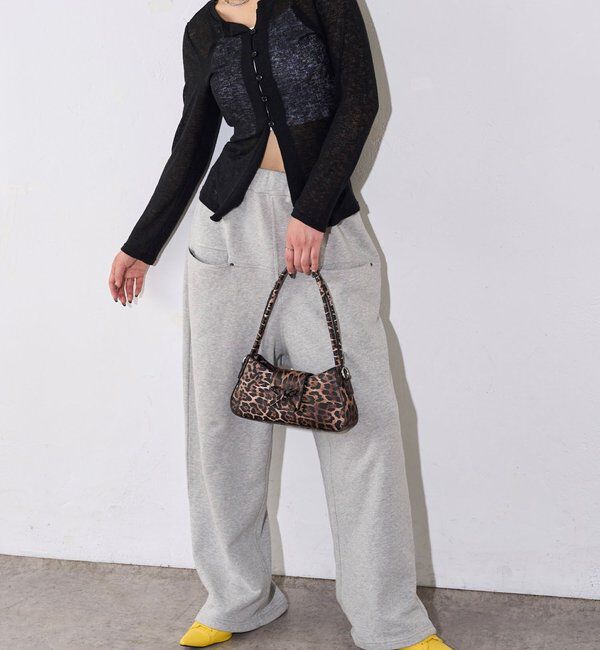  「 【2way/ハンド・ショルダー】レオパードショルダーバッグ」|ショルダー・メッセンジャー|