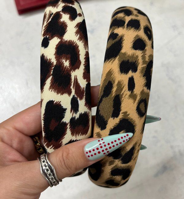  「レオパードカチューシャ」|ブローチ・コサージュ|