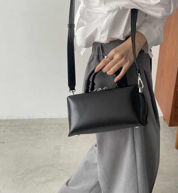  「2WAYスクエアショルダーバッグ」|トートバッグ|