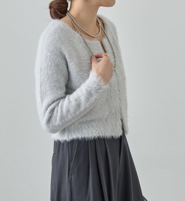  「ラメシャギーニットカーデ」|カーディガン|