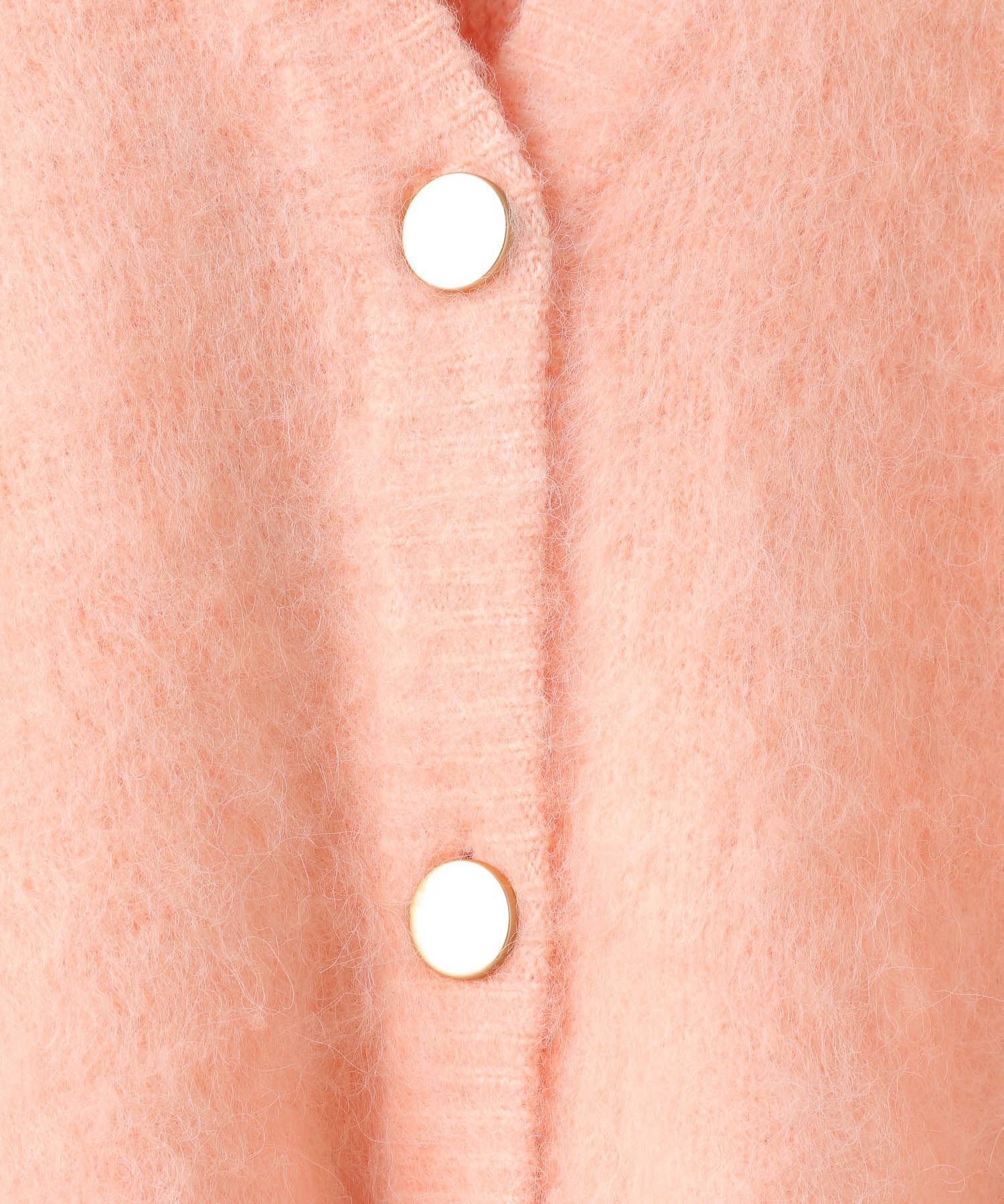 A part by 「【WEB限定】シャギーロングVネックカーディガン」|ニット・セーター|