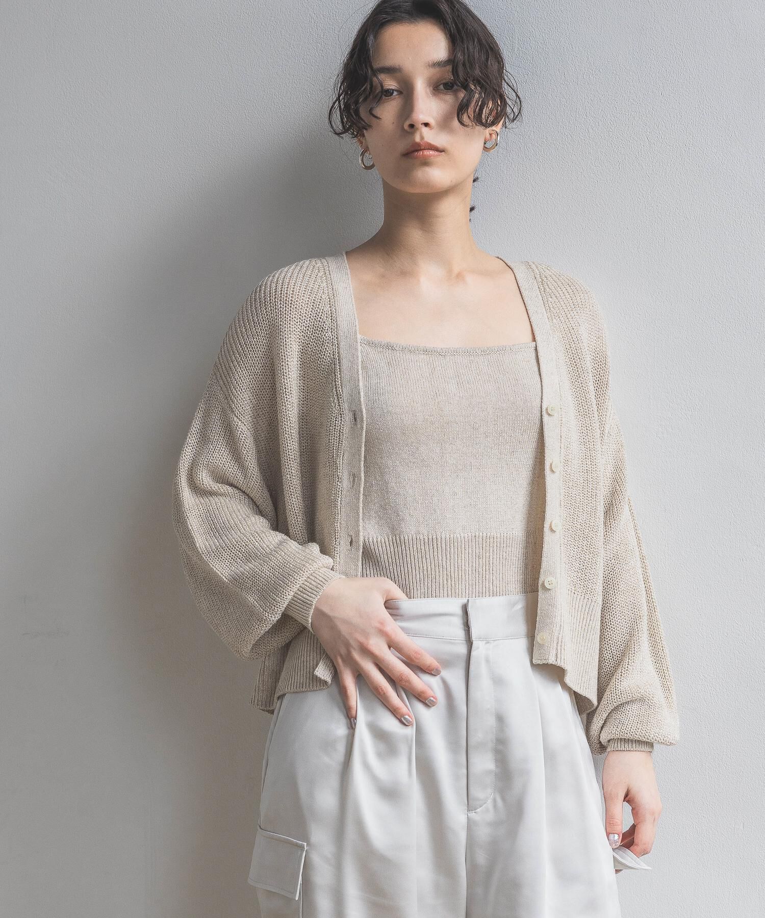 A part by 「リネンコンキャミソール」|ニット・セーター|