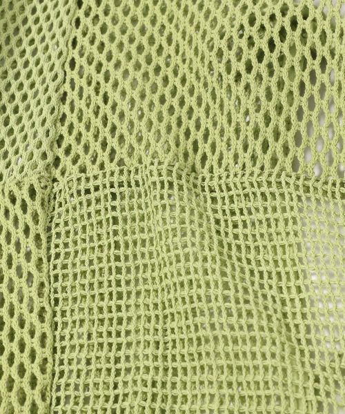 LOWRYS FARM「【前後着用可能】２ＷＡＹパッチワークＬＳ」|カーディガン|