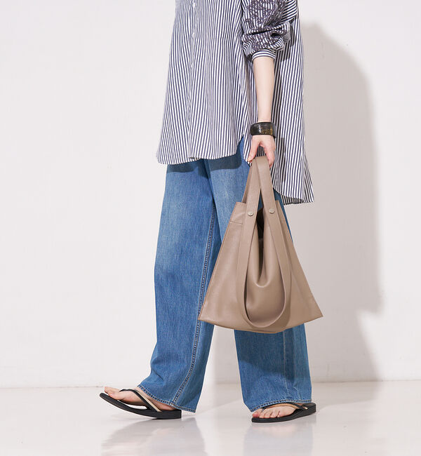 collex「【WEB限定】【BEAURE/ヴュレ】カウレザー 2WAY ハンドル トートバッ」|トートバッグ|