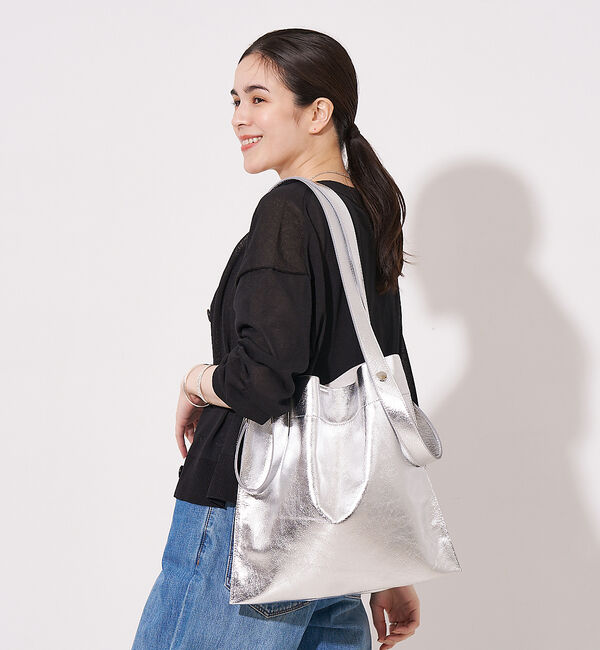 collex「【WEB限定】【BEAURE/ヴュレ】カウレザー 2WAY ハンドル トートバッ」|トートバッグ|