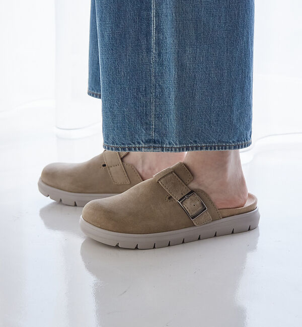 collex「【ACO SHOES/アコシューズ】 クロッグサンダル」|サンダル|ベージュ