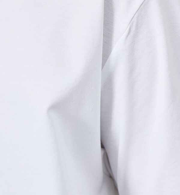 ABAHOUSE「コンパクト シルケット スムース Vネック Tシャツ」|Tシャツ・カットソー|