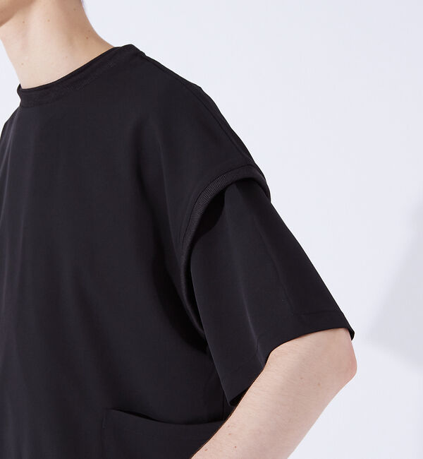 ABAHOUSE「【Comfortable】ダブルポケット ベスト / ノースリーブ Tシャツ」|ベスト・ジレ|