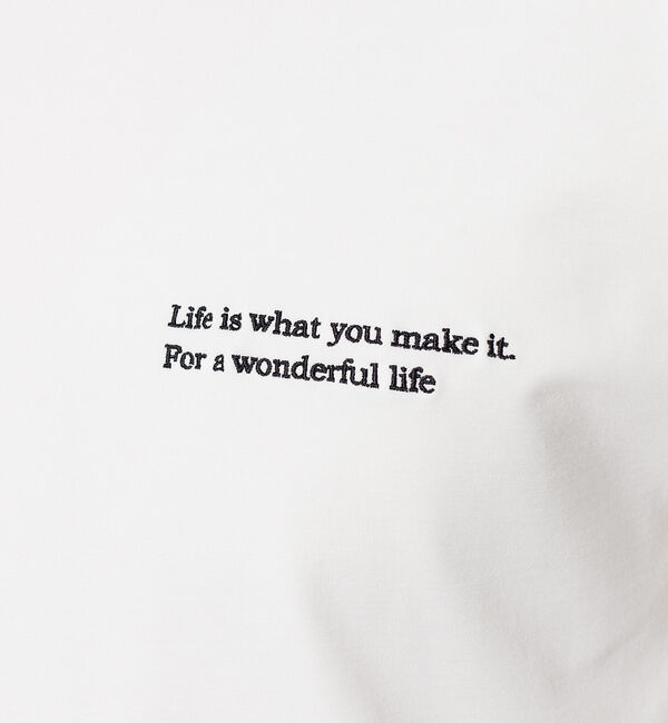 ABAHOUSE「ポンチ 刺繍 ロング Tシャツ」|Tシャツ・カットソー|