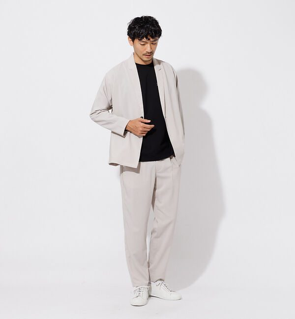 ABAHOUSE「ポンチ 刺繍 ロング Tシャツ」|Tシャツ・カットソー|