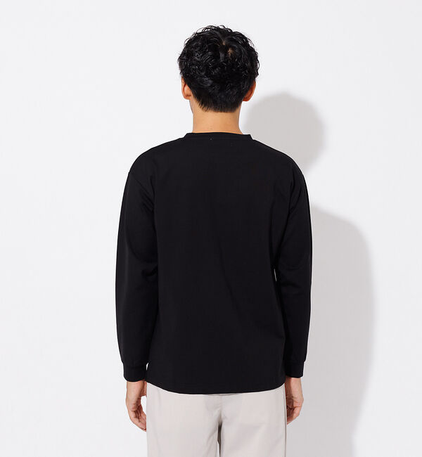 ABAHOUSE「ポンチ 刺繍 ロング Tシャツ」|Tシャツ・カットソー|