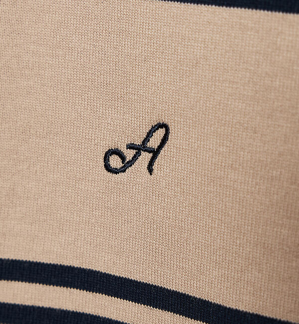 ABAHOUSE「ダブルライン ボーダー 長袖シャツ」|Tシャツ・カットソー|