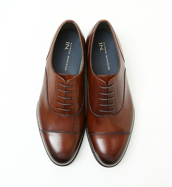 alfredoBANNISTER「【一部店舗＋WEB限定】グッドイヤーウエルト 内羽根 ストレートチップ シューズ」|ビジネス・ドレスシューズ|