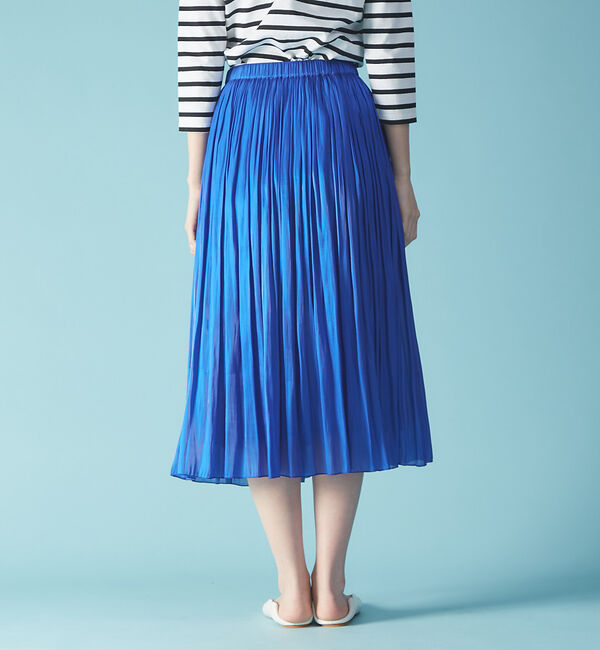 Rouge vif「サテンギャザースカート」|スカート|