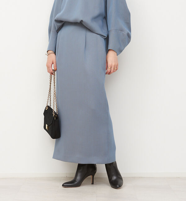 Rouge vif「ワンタックIラインスカート」|スカート|