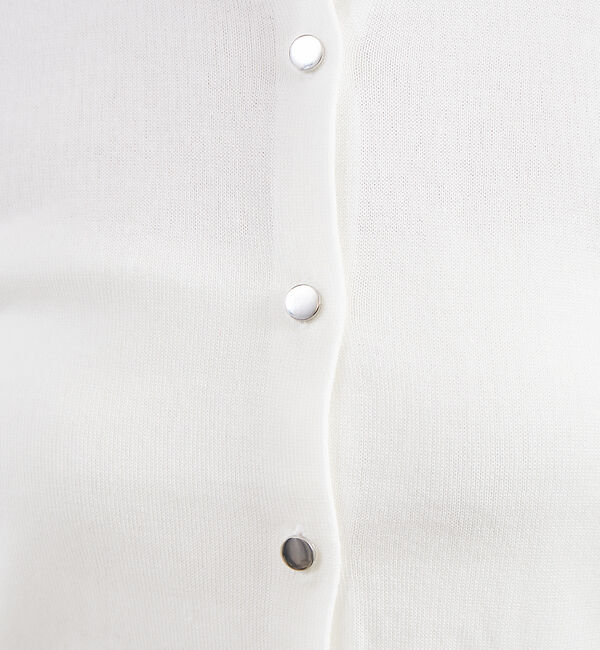 Rouge vif「【アンサンブル対応】SI混ドロップスリーブカーディガン」|カーディガン|