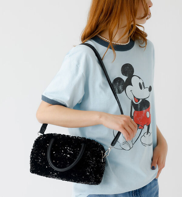 Rouge vif「スパンコール トートバッグ / ハンドバッグ / ミニバッグ / 2WAY /」|ショルダー・メッセンジャー|ブラック