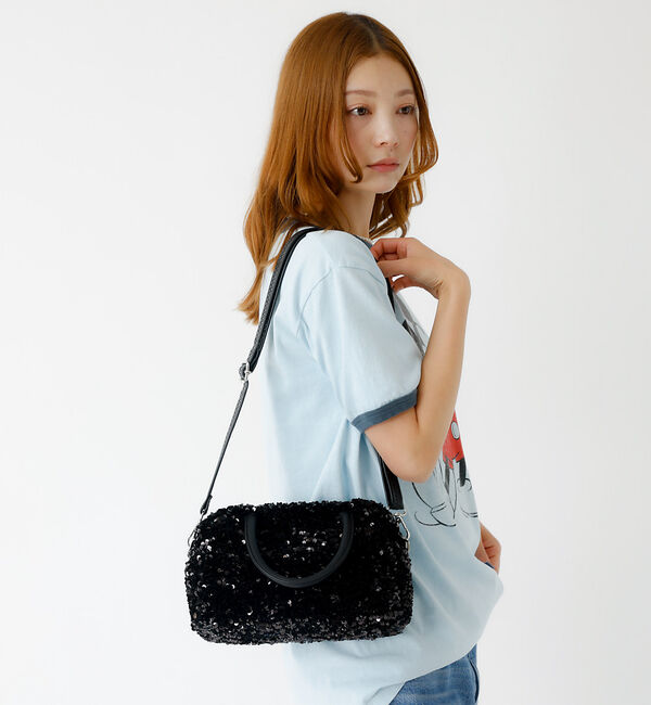 Rouge vif「スパンコール トートバッグ / ハンドバッグ / ミニバッグ / 2WAY /」|ショルダー・メッセンジャー|