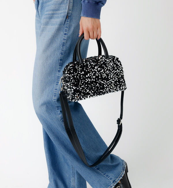 Rouge vif「スパンコール トートバッグ / ハンドバッグ / ミニバッグ / 2WAY /」|ショルダー・メッセンジャー|