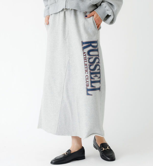 Rouge vif「【RUSSELL ATHLETIC/ラッセル アスレチック】Wmns Brush」|スカート|グレー