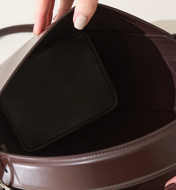 Rouge vif「【&MyuQ/アンドミューク】LIBER バケツショルダーバッグ」|ショルダー・メッセンジャー|