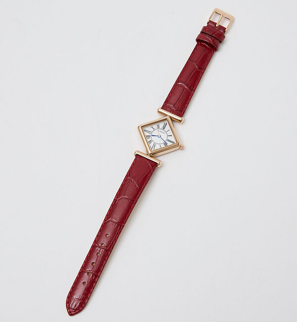 Rouge vif「【FLANEUR/フラヌール】腕時計 / アナログ / F405 / キャトルウ」|腕時計|