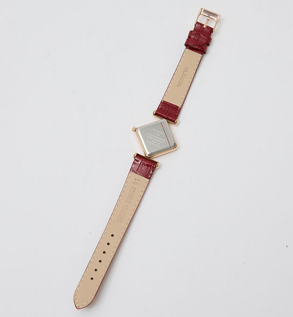 Rouge vif「【FLANEUR/フラヌール】腕時計 / アナログ / F405 / キャトルウ」|腕時計|