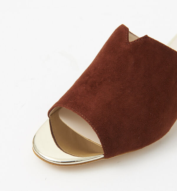 AU BANNISTER「マーブルヒールミュール」|サンダル|