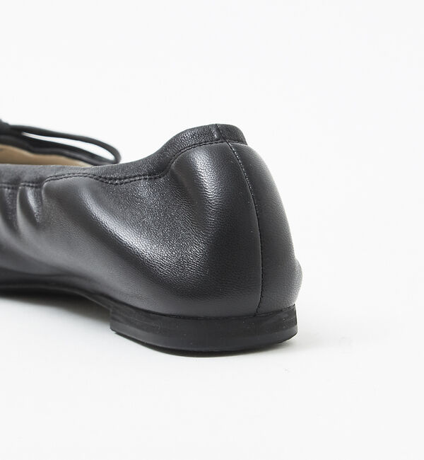 AU BANNISTER「シャーリングスクエアトゥ バレエシューズ」|バレエシューズ|