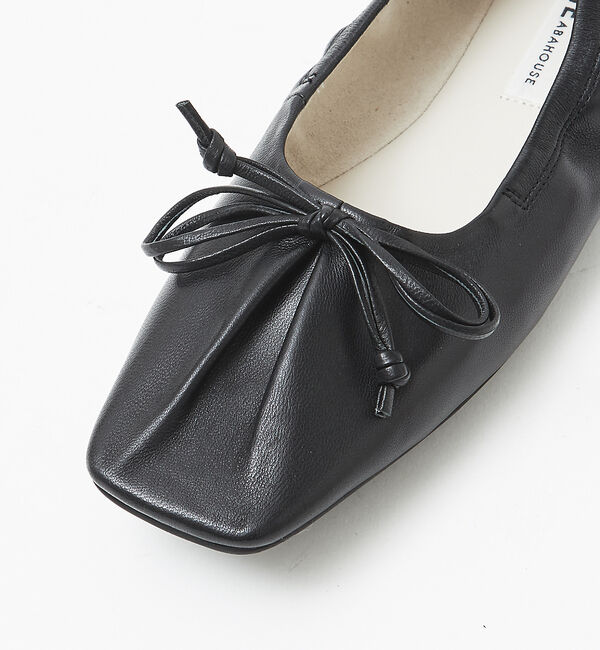 AU BANNISTER「シャーリングスクエアトゥ バレエシューズ」|バレエシューズ|