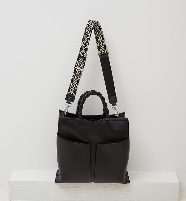 LOWELL things「Twiste/ダブルポケット2WAYトート L」|トートバッグ|