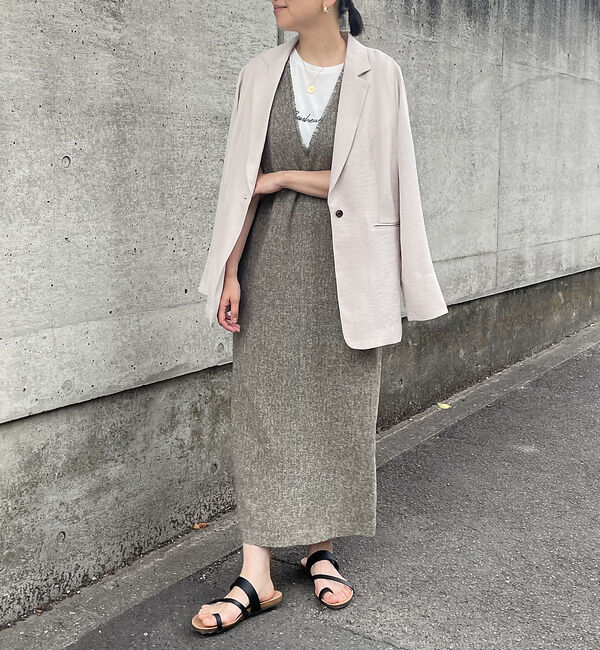 abahouse mavie「【大人のいちまんワンピ】ツイードジャンパースカート」|ジャンパースカート|