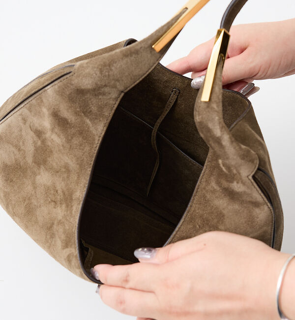 The Store by C' 「【SAVETTE】FLORENCE HOBO／レザーショルダーバッグ」|ショルダー・メッセンジャー|