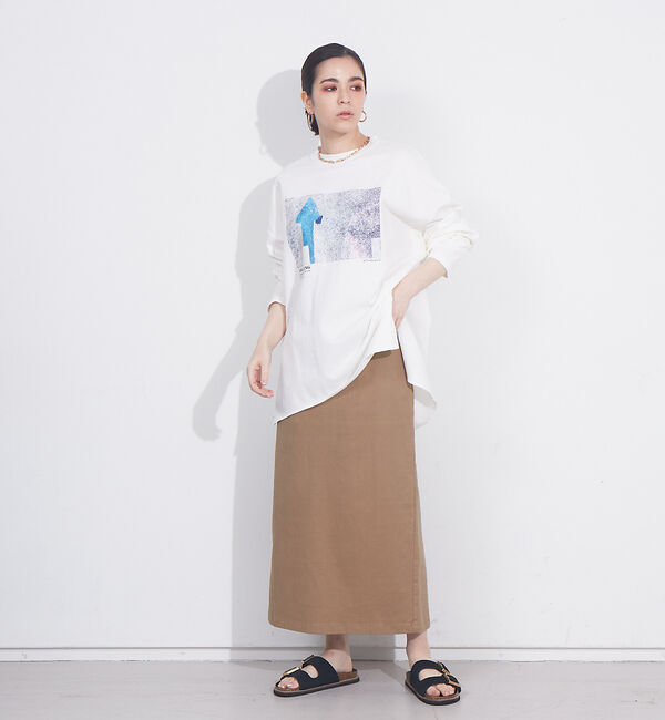 NOMINE「【展開店舗限定】コットンペンシルスカート」|スカート|