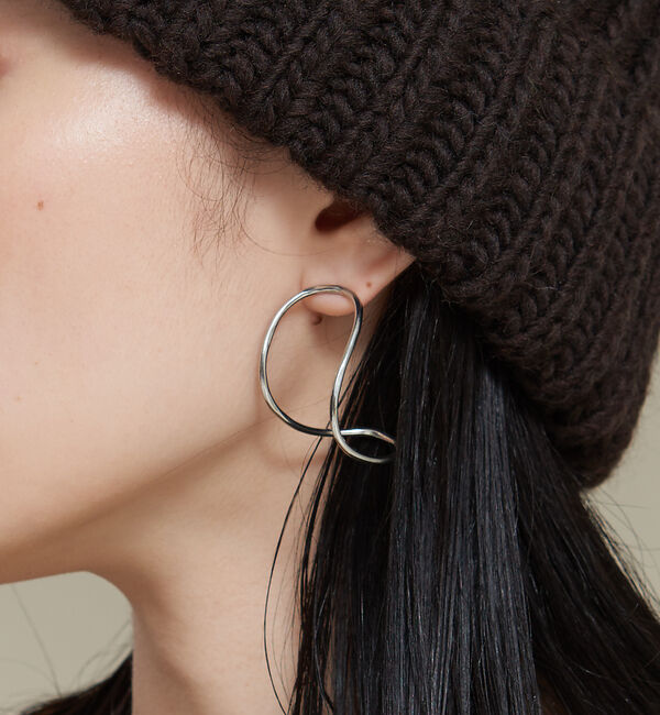 NOMINE「カーブサークルピアス」|ピアス|