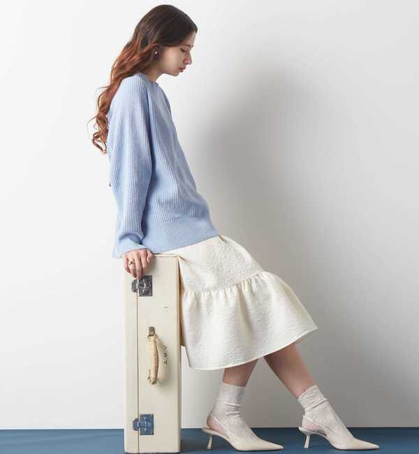 TIARA「モール片畦ニット」|ニット・セーター|