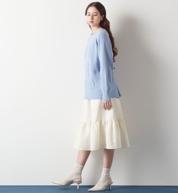 TIARA「モール片畦ニット」|ニット・セーター|