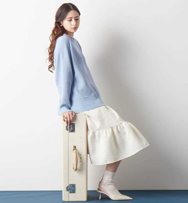 TIARA「モール片畦ニット」|ニット・セーター|