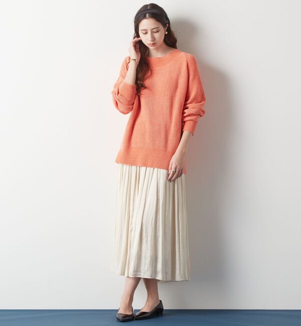 TIARA「モール片畦ニット」|ニット・セーター|