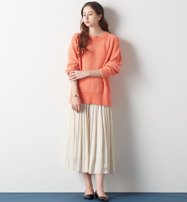 TIARA「モール片畦ニット」|ニット・セーター|