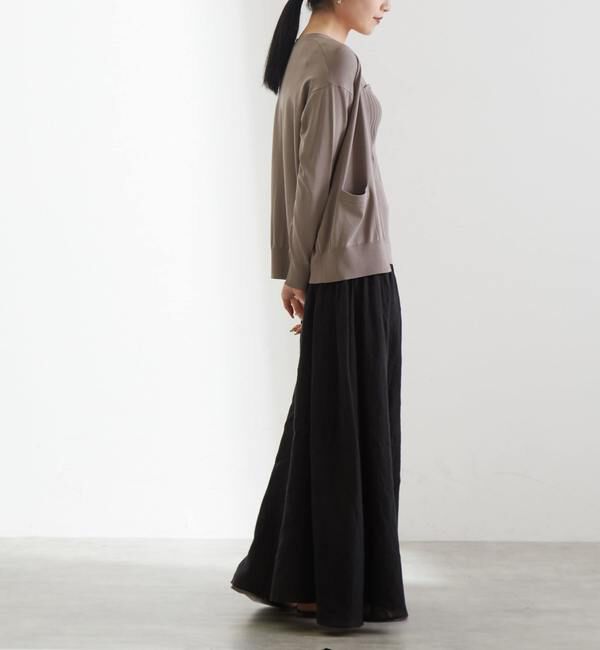 Liesse「リネンティアードスカート」|スカート|