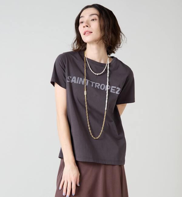 Liesse「SAINTTROPEZロゴTシャツ」|Tシャツ・カットソー|