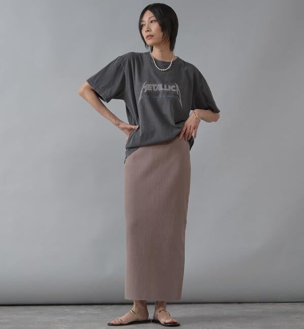 Liesse「リブニットタイトスカート」|スカート|