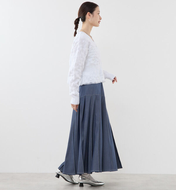 Soffitto「ポコポコ編み2WAYカーディガン」|カーディガン|