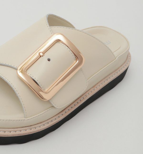 A_「【MOHI/モヒ】バックル厚底サンダル」|サンダル|