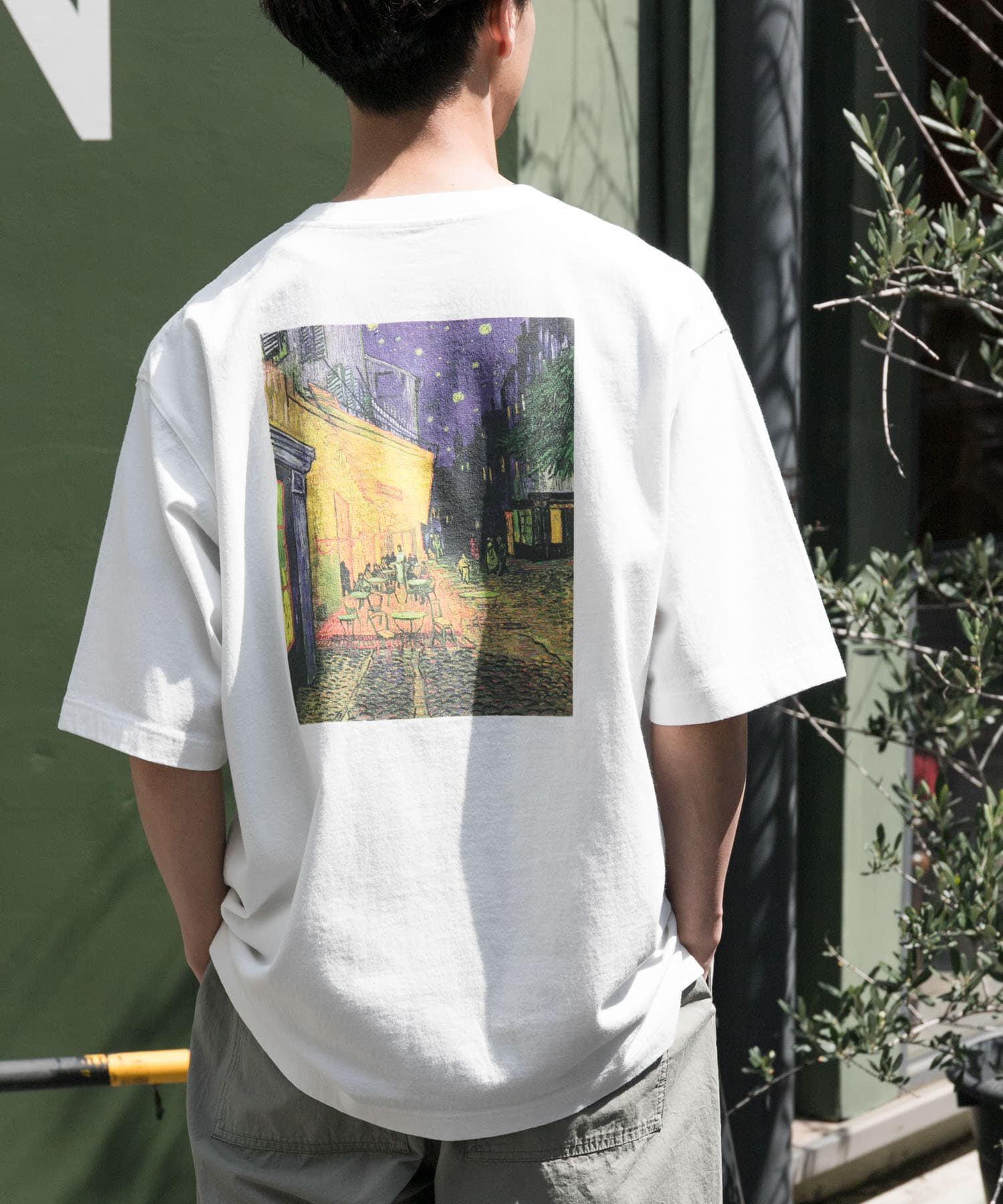 URBAN RESEARCH DOORS「FORK&SPOON　Gogh art T-SHIRTS」|Tシャツ・カットソー|オフホワイト
