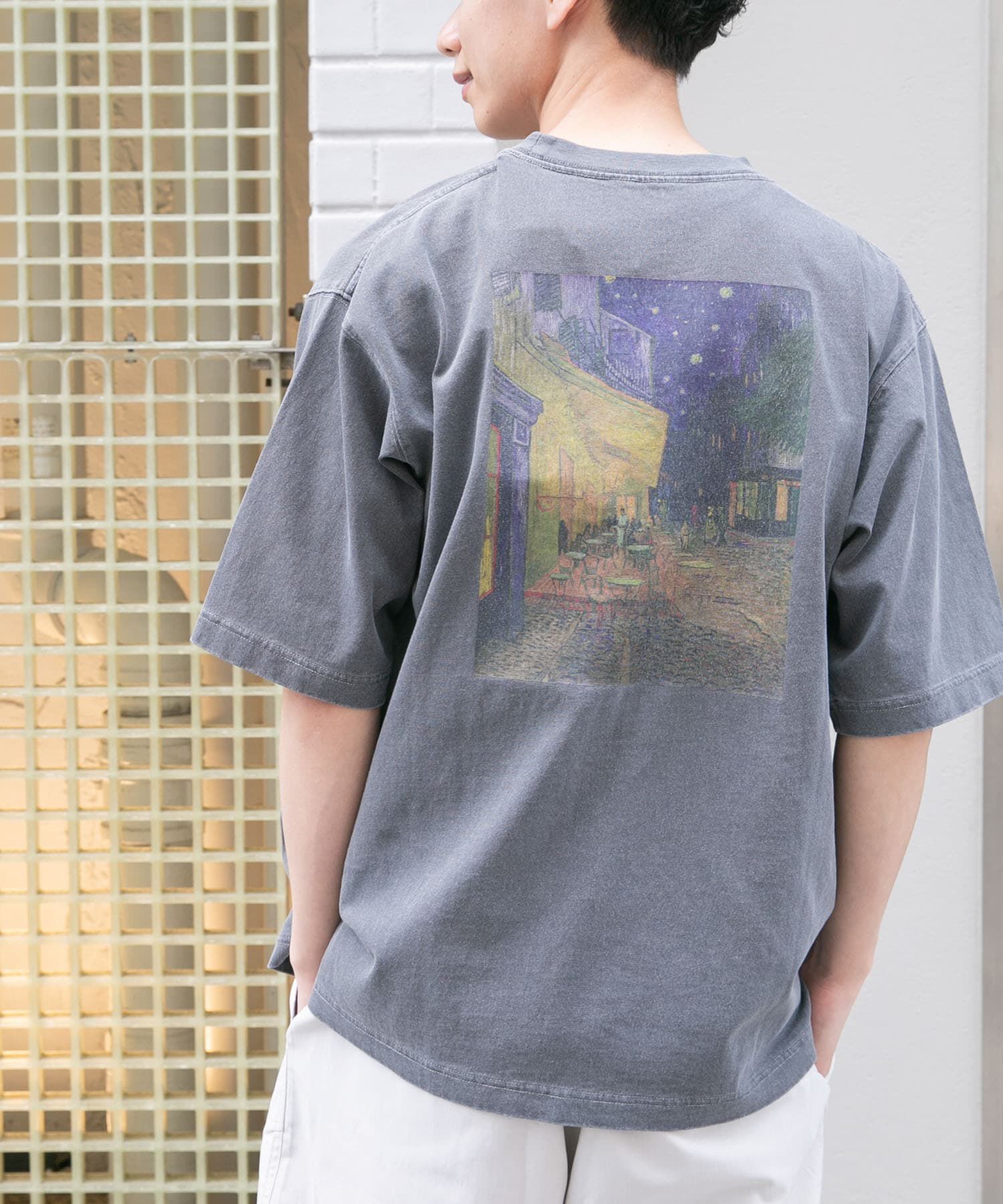 URBAN RESEARCH DOORS「FORK&SPOON　Gogh art T-SHIRTS」|Tシャツ・カットソー|スミクロ