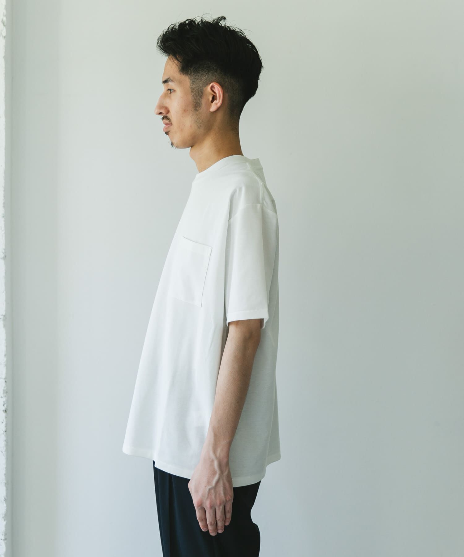 URBAN RESEARCH DOORS「『Sサイズ/WEB限定』ポンチポケットショートスリーブTシャツ」|Tシャツ・カットソー|